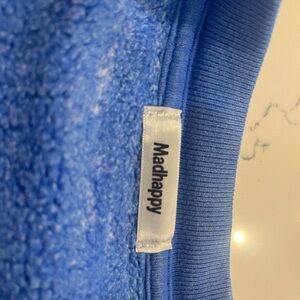 Mad Happy blue crewneck